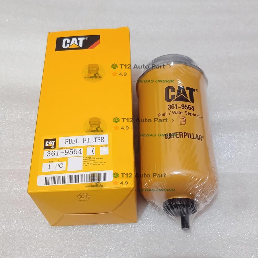 FUEL FILTER WATER SEPARATOR 361-9554 3619554 D3G D4G D5G SOLAR FILTER 361-954