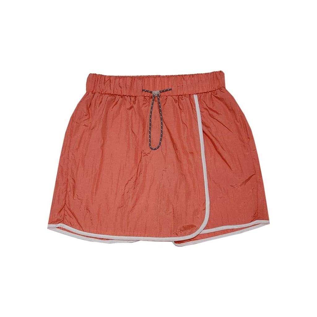 Junko Studios - กางเกงขาสั้นผู้หญิง Buggy Nylon Skort Peach