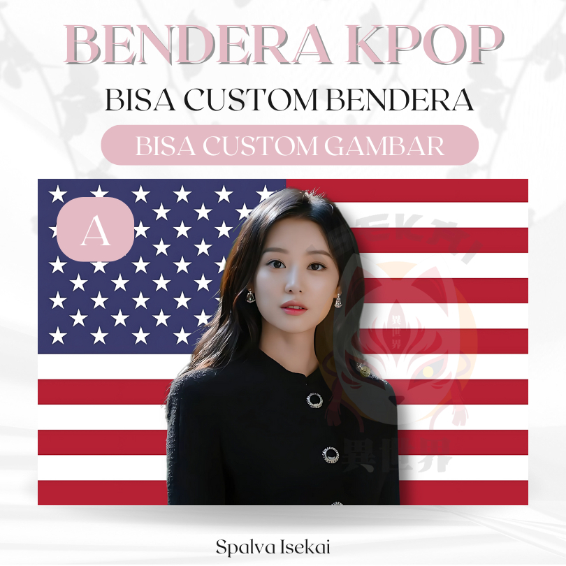KPOP KIM JIWON AMERICA Flag / โปสเตอร์ KPOP / พรม KPOP / พรมKpop