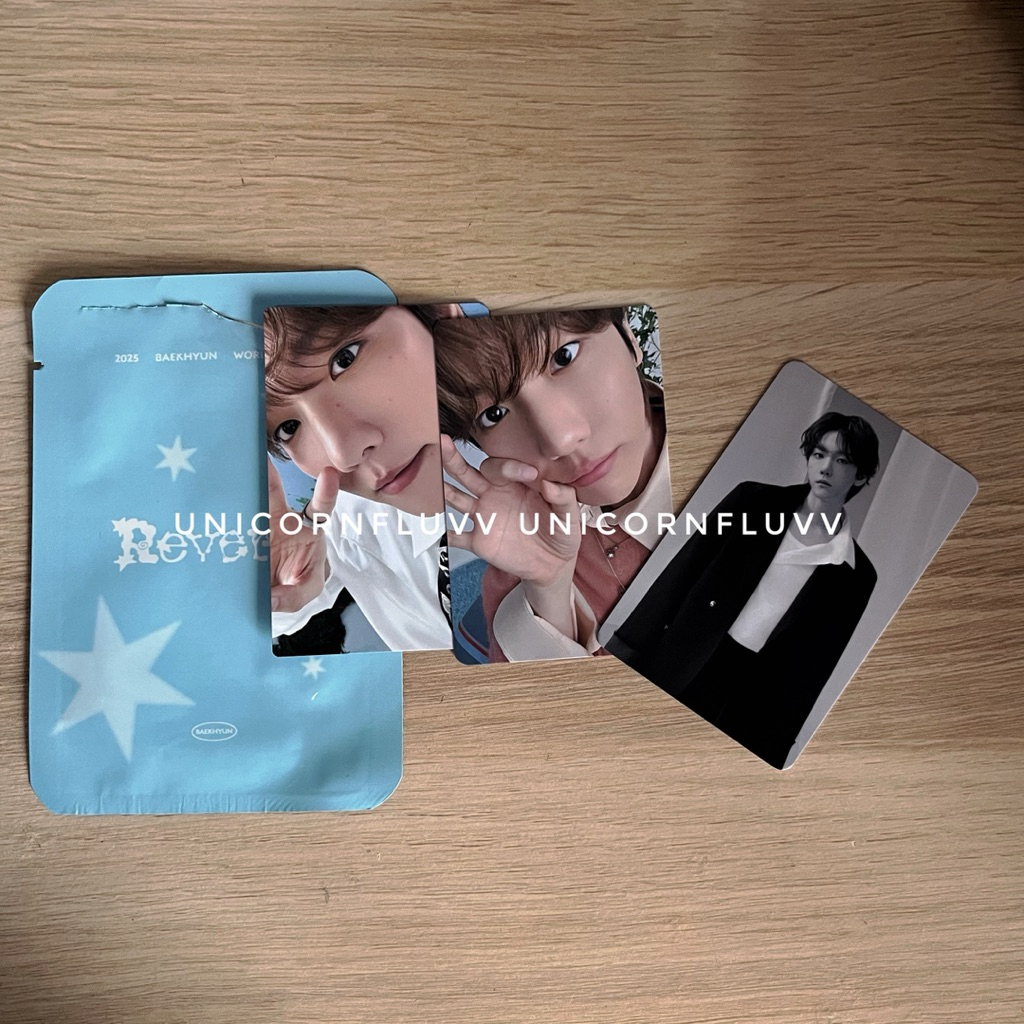 [READY] Reverie Seoul Trading Card SET Photocard Poca PC Baekhyun