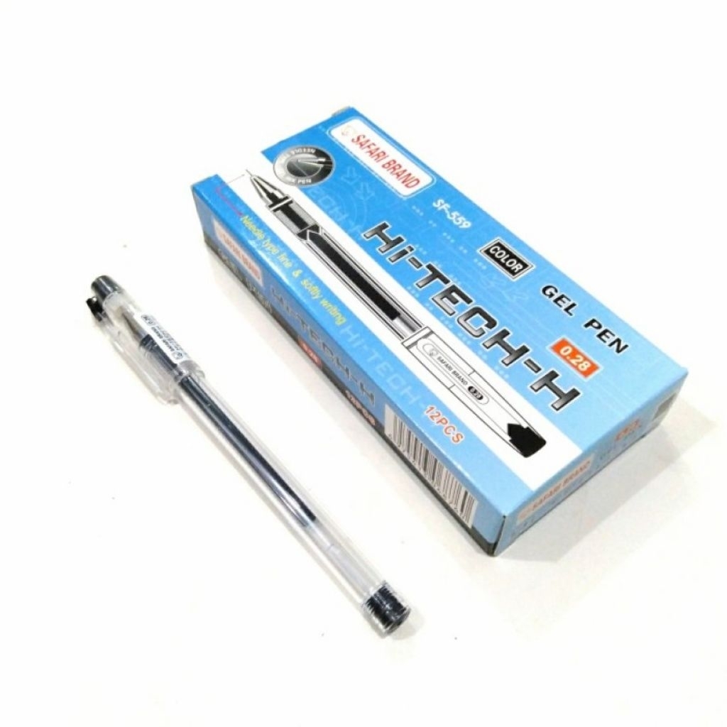 ปากกาลูกลื่น HI-Tech/ ปากกาลูกลื่น HI TECH/ HI TECH SAFARI ยี่ห้อ 0.28 หมึก ราคาต่อ 1 แพ็คขายส่ง