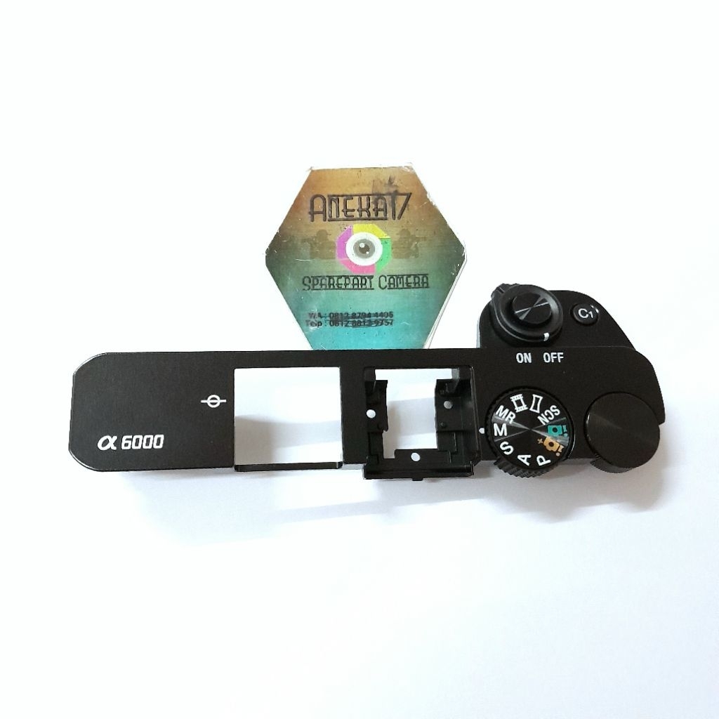 ฝาครอบด้านบนสําหรับ Sony A6000 A-6000 (สีดํา)