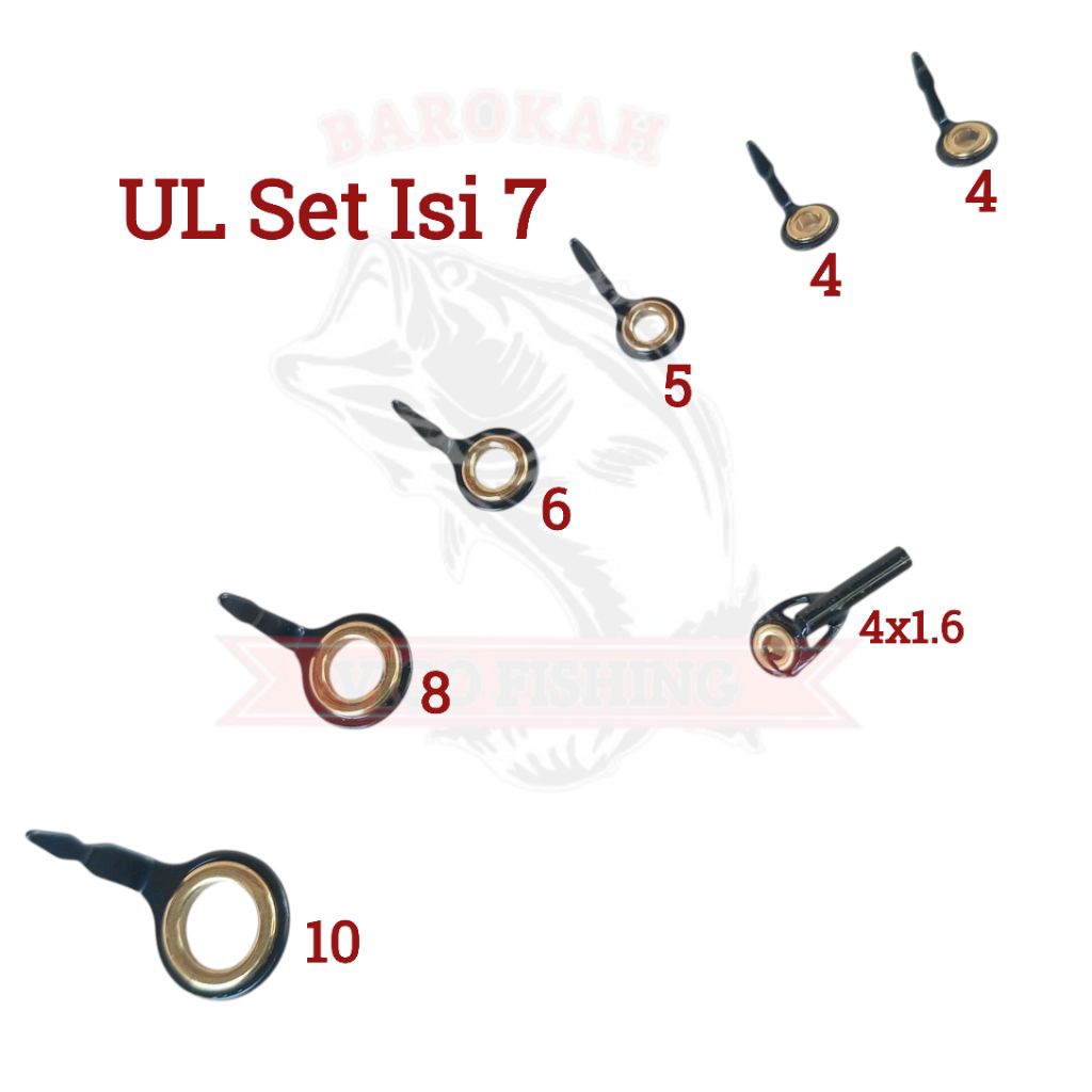 MK BLACK GOLD RING SET COTENTS 7