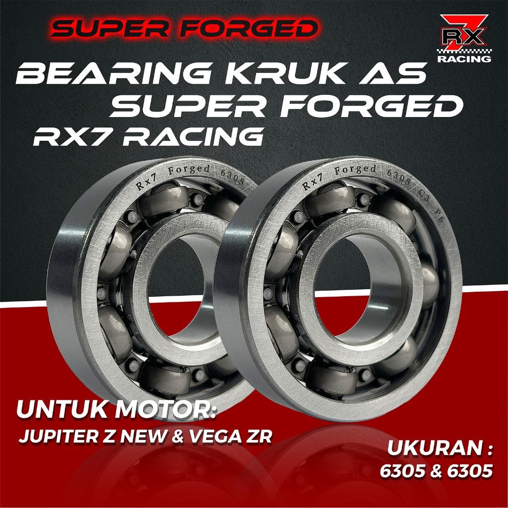Jupiter Z ใหม่, Vega ZR 6305 & 6305 Super Forged C3 Rx7 Racing แบริ่งเพลาข้อเหวี่ยง