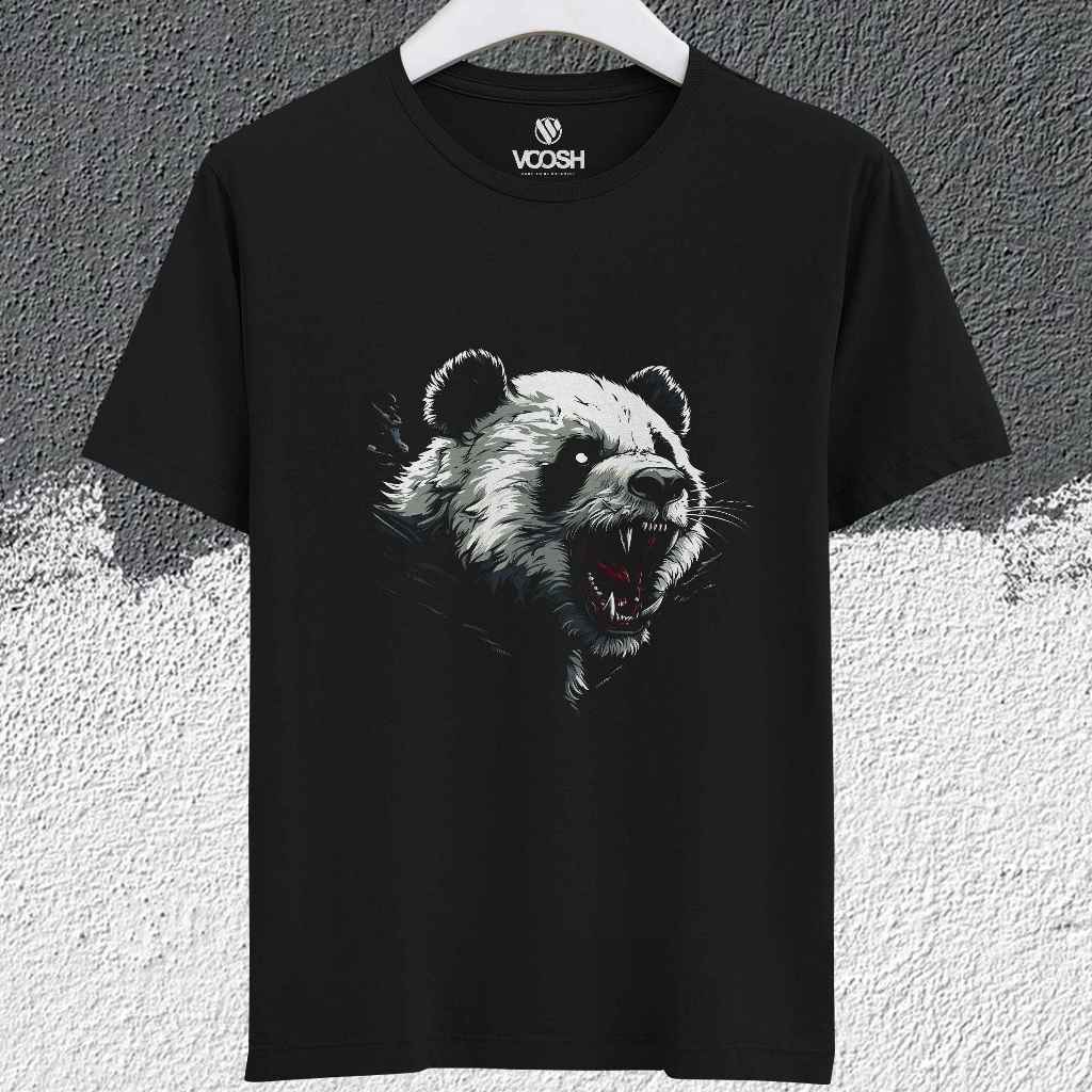 VOOSHI OFFICIAL - เสื้อยืด 3D PANDA Premium Distro ดั้งเดิม - PND22