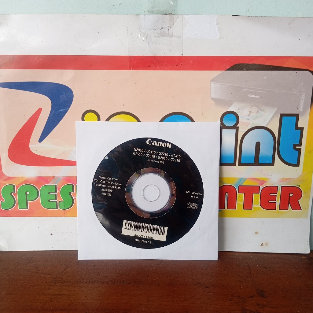 Original CD Driver G2010 เครื่องพิมพ์ Canon G2010/2110/2210/2410/2510/2610/2810/2910
