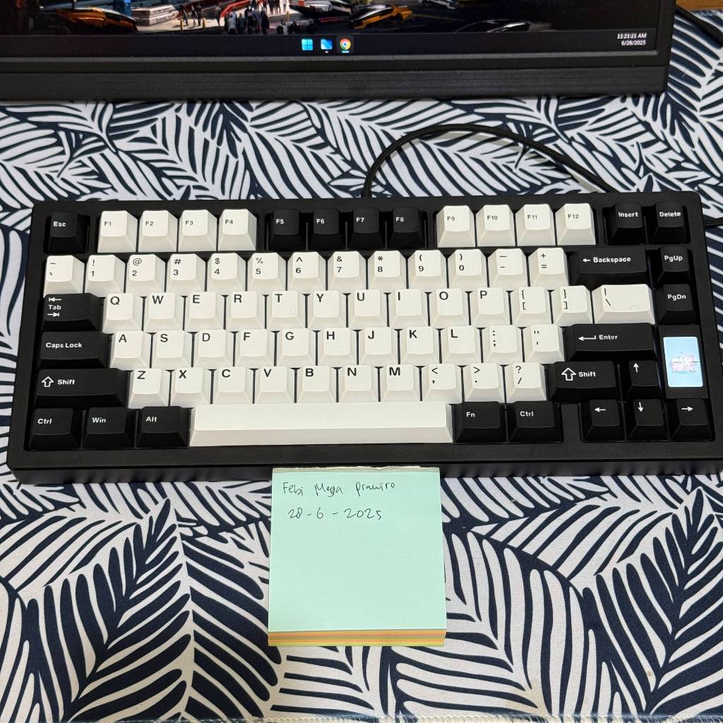 Chilkey ND75 คีย์บอร์ดไร้สาย 75% LCD PCB 1.6mm