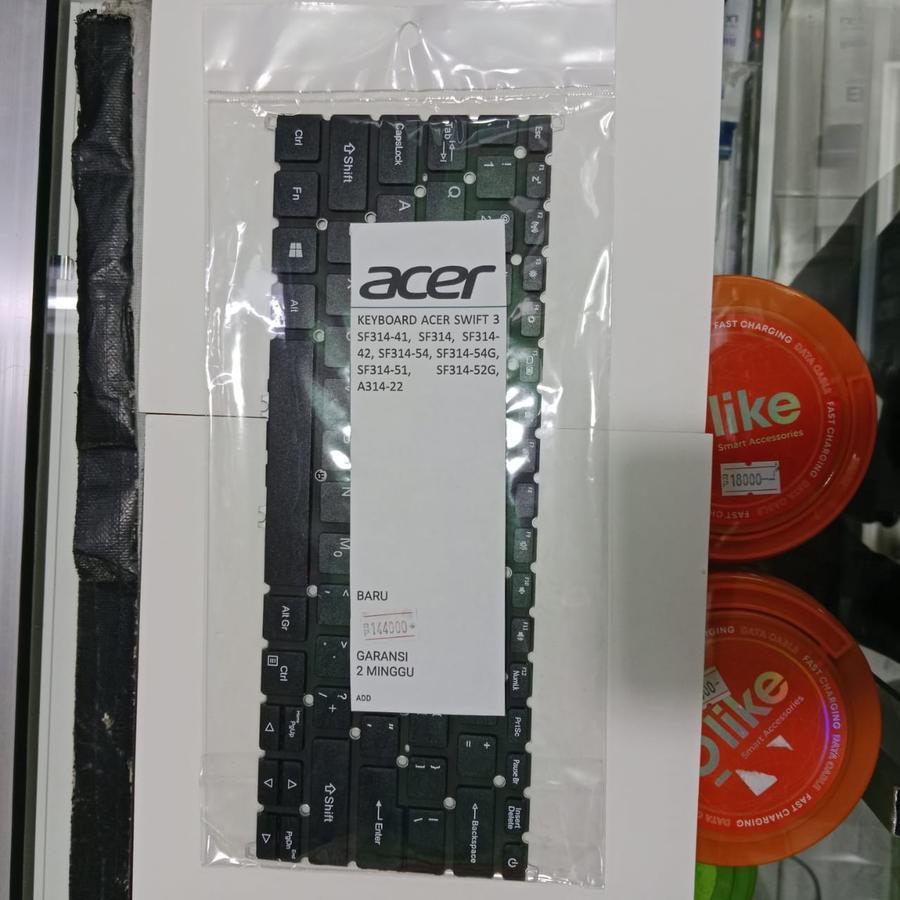 ACER SWIFT 3 SF314 41 SF314 SF314 42 SF314 54 SF314 54G SF314 51 SF314 52G A314 22 คีย์บอร์ด - ercom