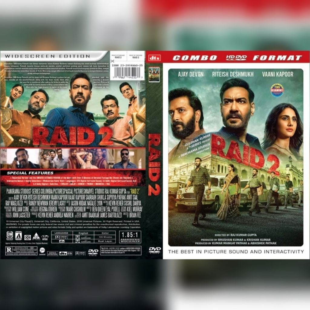 RAID 2 MOVIE CASSETTE (2025) - LATEST - HD