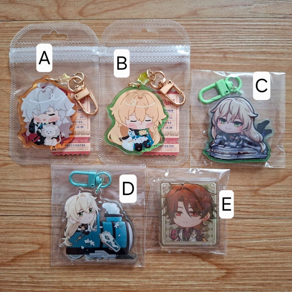 [ทุกตัว 25k] พวงกุญแจ Fanmerch Standee Honkai Star Rail Luocha