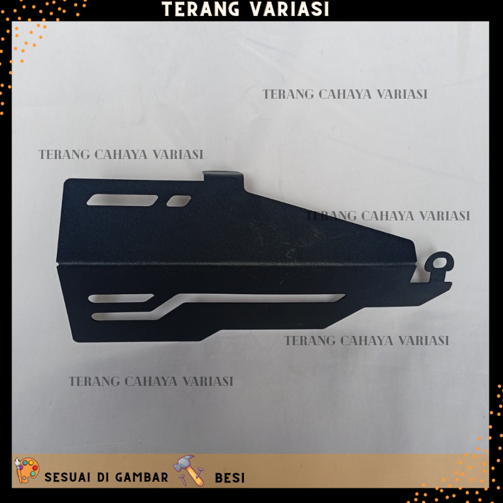 HONDA ADV 150 & ADV 160 ฝาครอบ EXHAUST HONDA ADV MOTORCYCLE EXHAUST PROTECTOR SHIELD