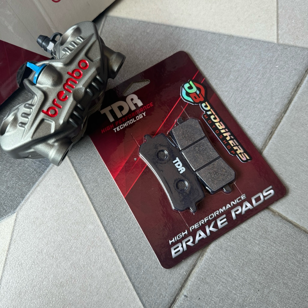 ผ้าเบรค TDR สําหรับ Radial Brembo GP4 Mini pitch 82 mm คาลิปเปอร์