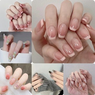 Kuku Palsu Nail Fake Nail Art  Art + Lem Cair Nail Art Wedding Pengantin