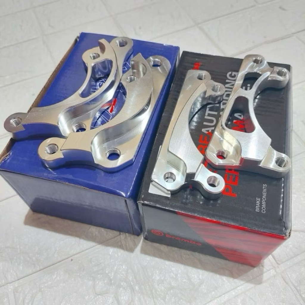2 PISTON CALIPER BRACKETS 2P CALIPER HOLDER BRACKETS 2 PISTON RCB และ CALIPER