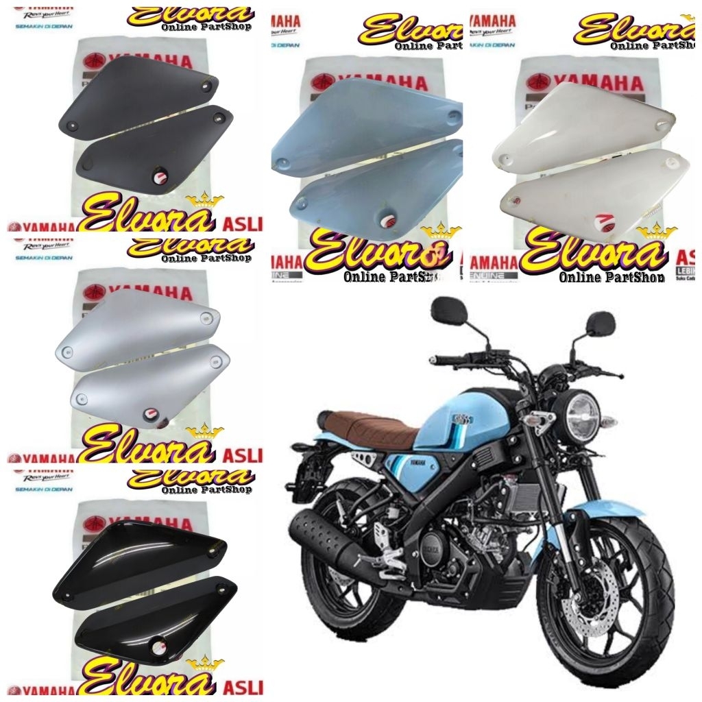 ฝาครอบด้านข้างขนาดเล็กขวาซ้าย yamaha XSR 155 Original BBS-F1711-00 BBS-F1731-00