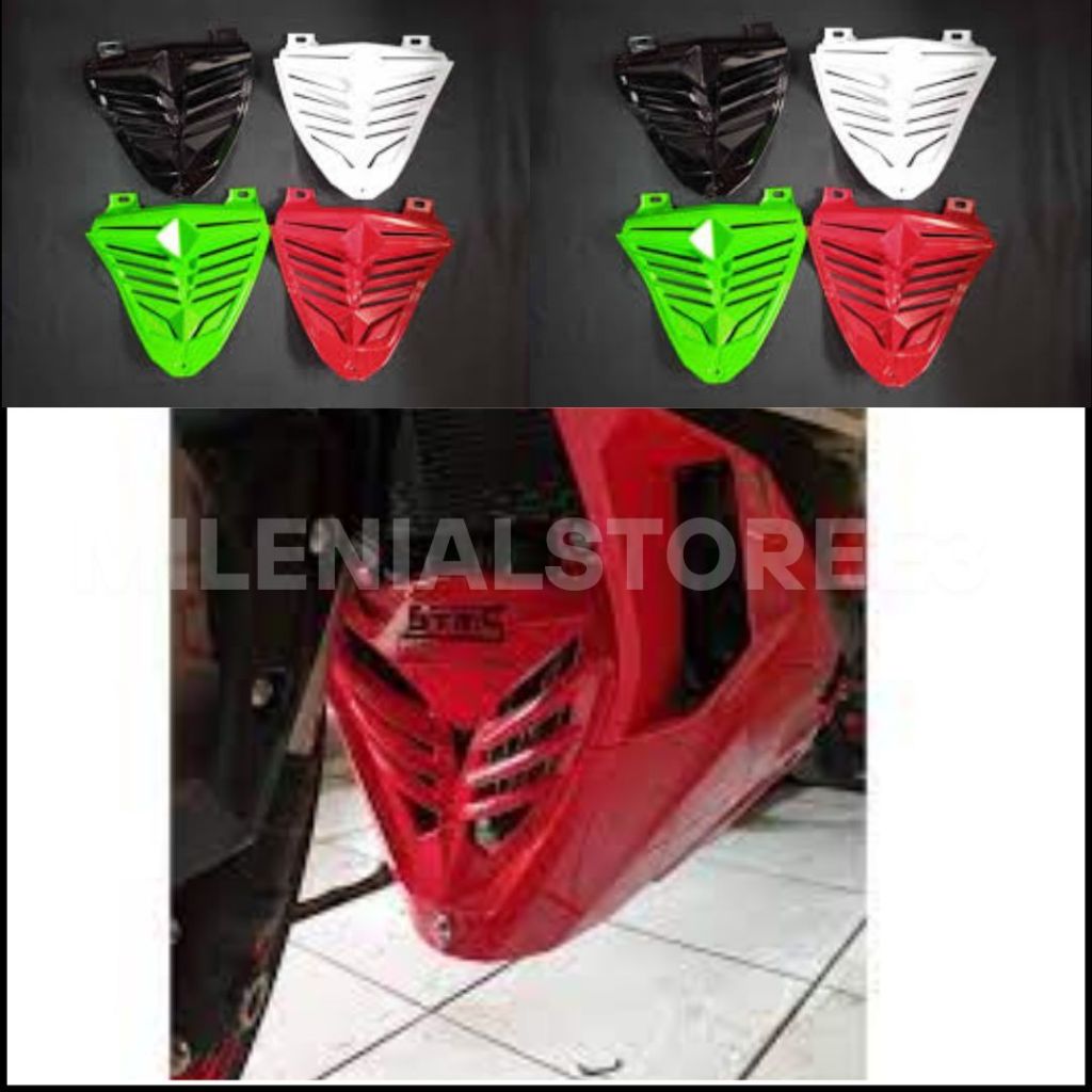 MESIN V Grill Ninja 250 FI V Grill Ninja 250 FI ฝาครอบเครื่องยนต์ Ninja 250 FI อุปกรณ์เสริมรถจักรยาน