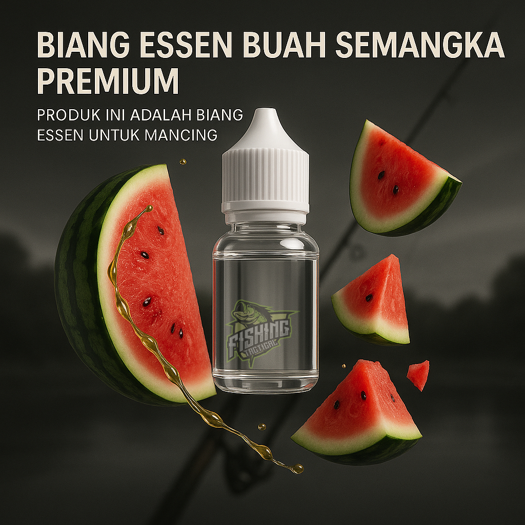 เหยื่อตกปลา ESSEN FISHING WITH PURE PREMIUM WATERMELON AROMA, SHARP AROMA, SUITABLE สําหรับปลาทั้งหม