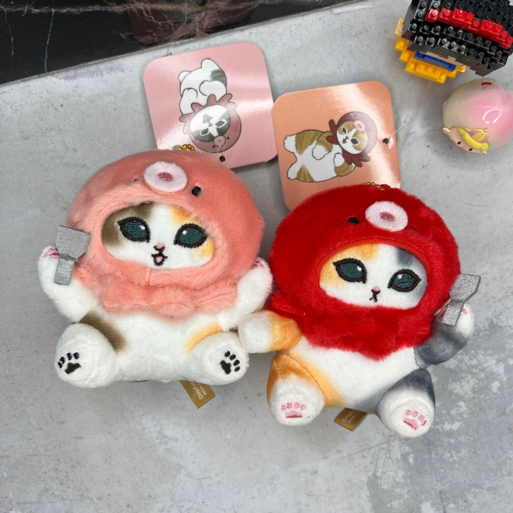 GANTUNGAN Mofusand Octopus Doll Bag พวงกุญแจ / พวงกุญแจ Mofusand Octopus แท็กใหม่