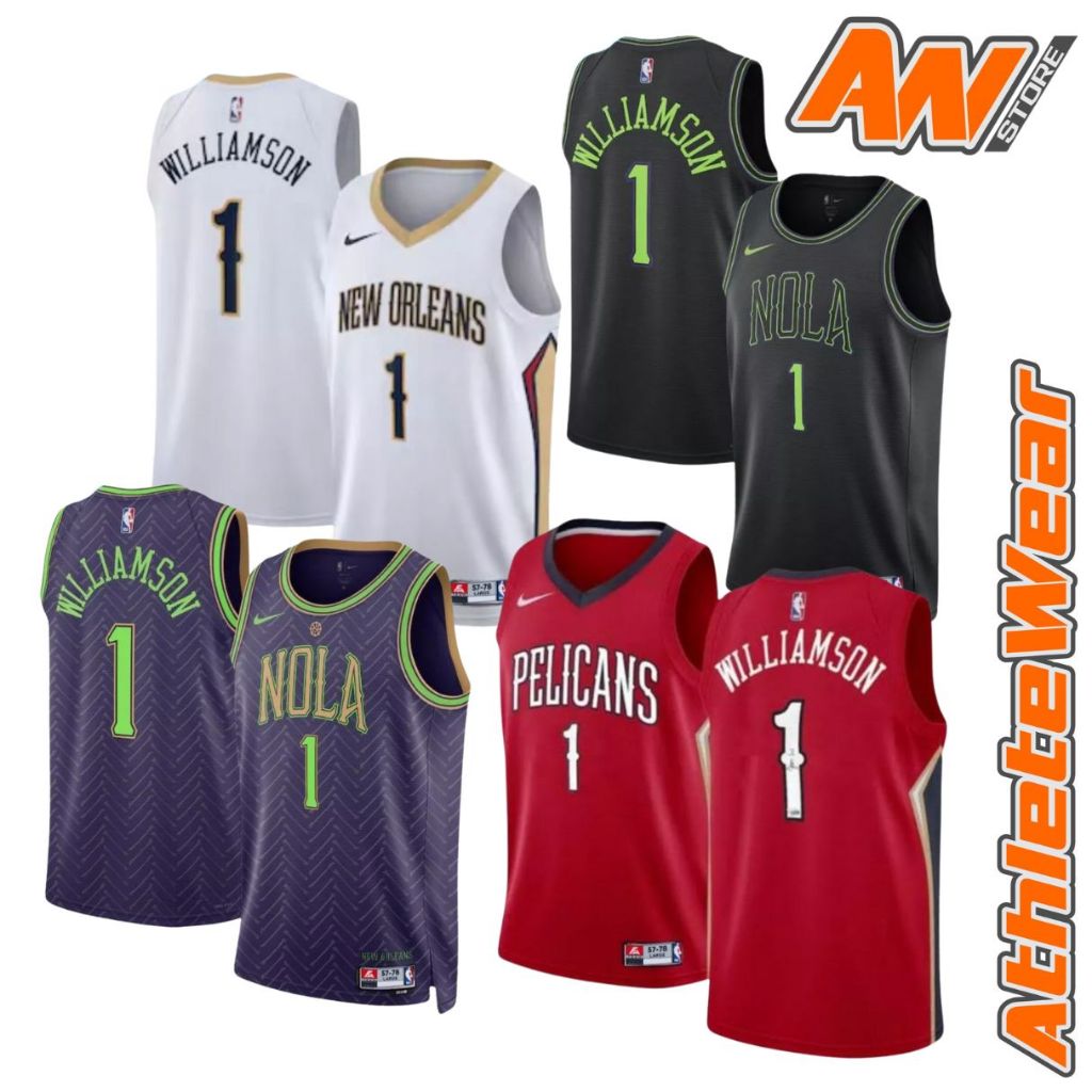 New Oreland Pelicans Basketball Jersey - Zion Williamson 0