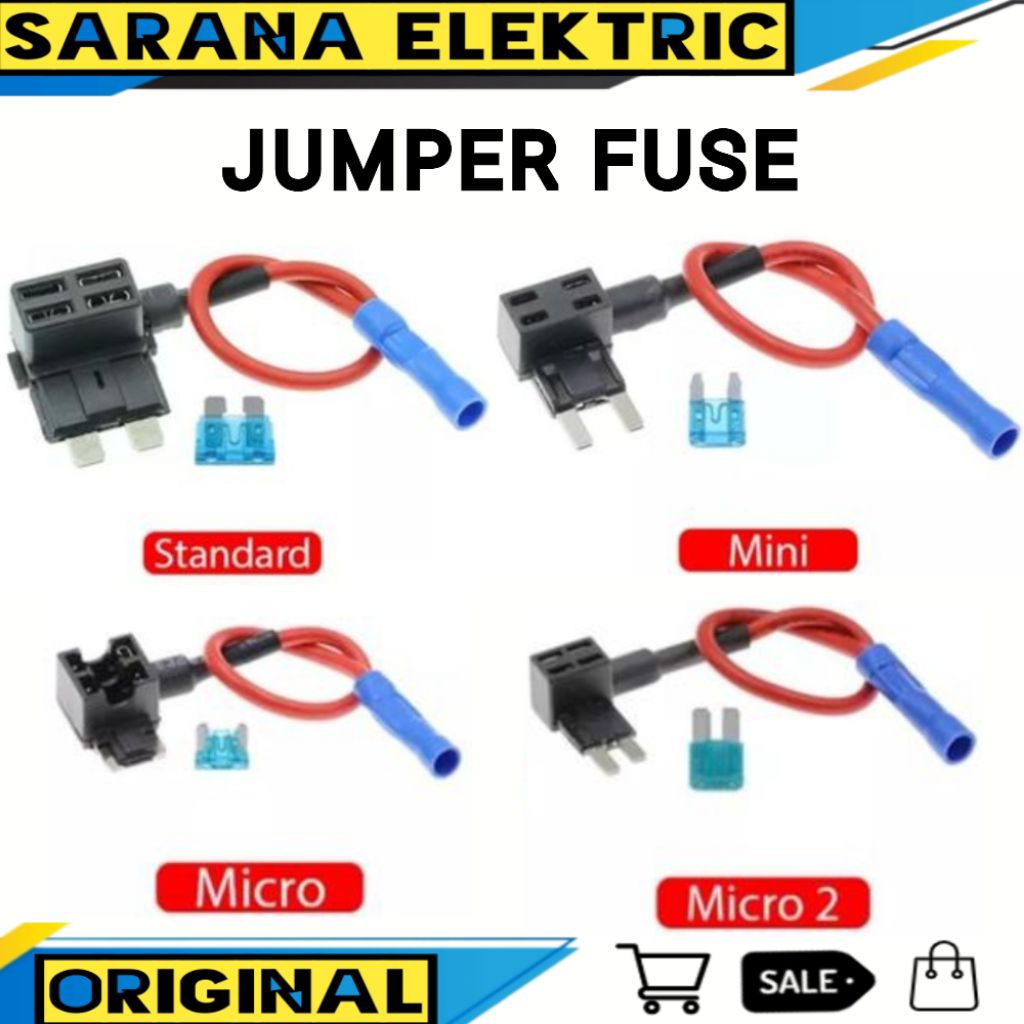 FUSE TAP CABLE CONNECTION JUMPER BOX FUSE BOX CAR MOTORCYCLE FUSE