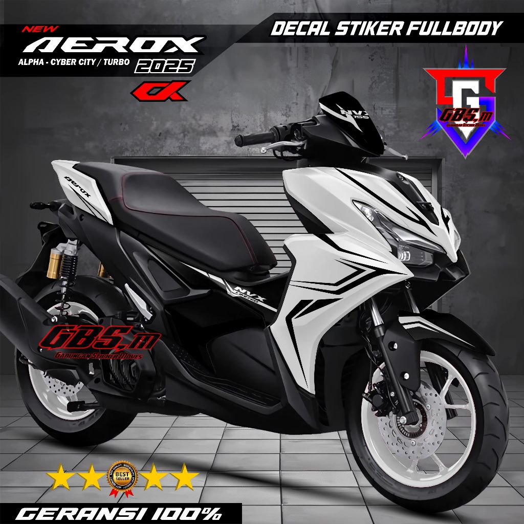 สติ๊กเกอร์ใหม่ล่าสุด aerox alpha cx 2025 เต็มตัว -สติ๊กเกอร์ aerox alpha 2025 รายการตับเต็มตัว nvx