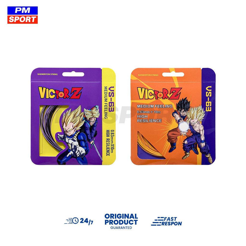 BADMINTON CKET STRINGS VICTOR DRAGON BALL VS 63 DBZ VS 63DBZ VS-63DBZ NEW LIMITED EDITION ORIGINAL