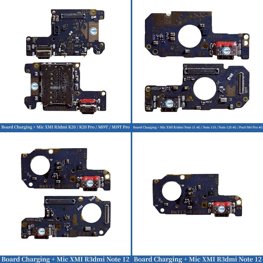 แท่นชาร์จ + แท่นชาร์จ + ไมค์ Xiaomi Redmi K20 - Mi9T - Note 11 4G - Note 12S 4G - Poco M4 Pro 4G - N