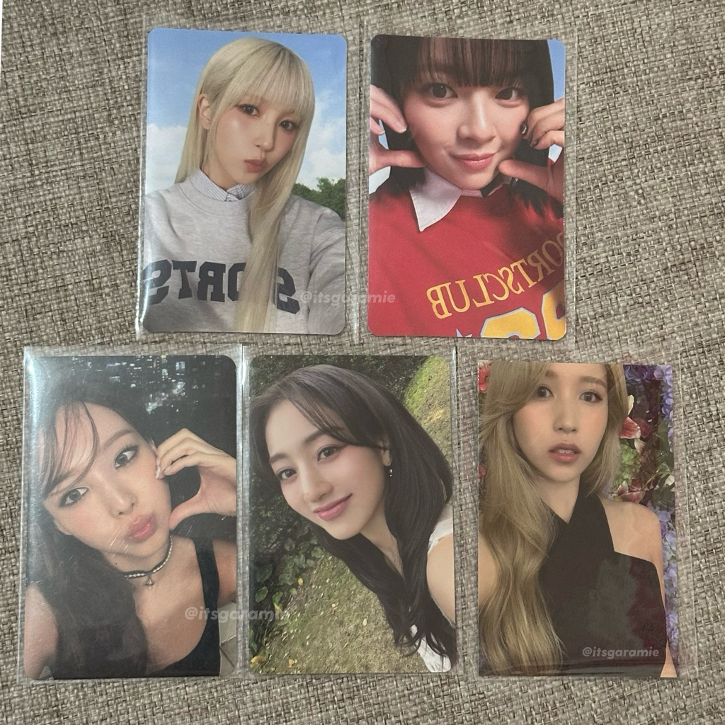 Photocard Official Twice - Mina Tzuyu Nayeon - kebaya acl ตาฟรีเปิดกว้าง