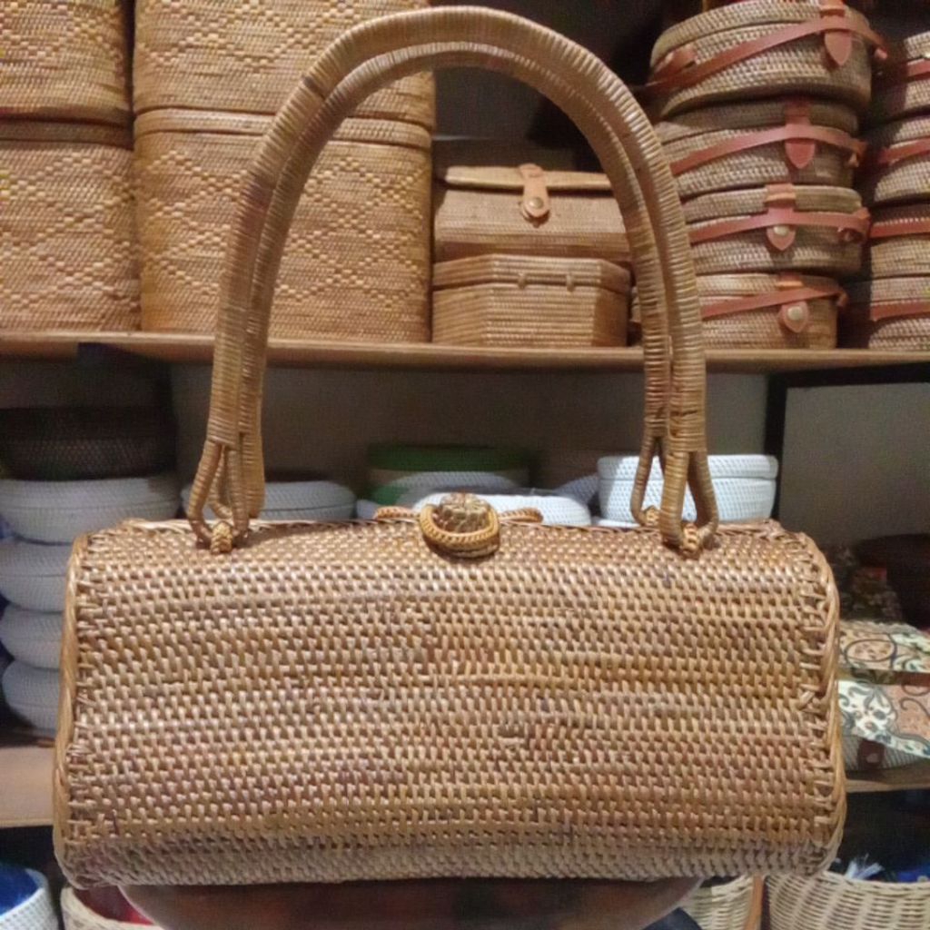 ATTE GUAVA RATTAN BAG / FULL ATTE GUAVA WALLET