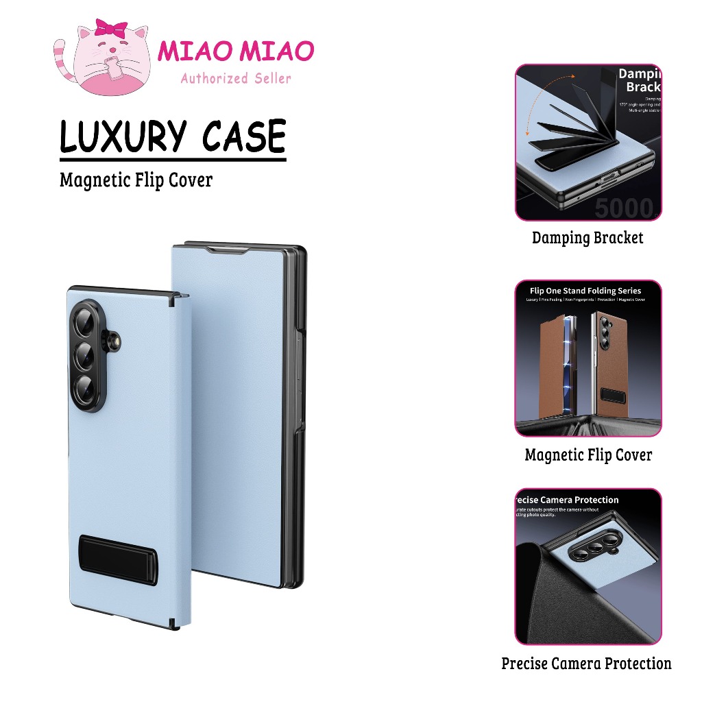 ฝาครอบสําหรับ Samsung Galaxy Z FOLD 4 Z FOLD 5 Z FOLD 6 Z FOLD 7//ZFOLD4 ZFOLD5 ZFOLD6 ZFOLD7 กรณีฝา