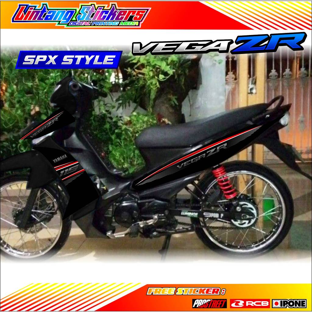 STRIPING VARIATIONS YAMAHA VEGA ZR - SPX STYLE / สติ๊กเกอร์ LIST VARIATIONS OF VEGA ZR MOTORCYCLE