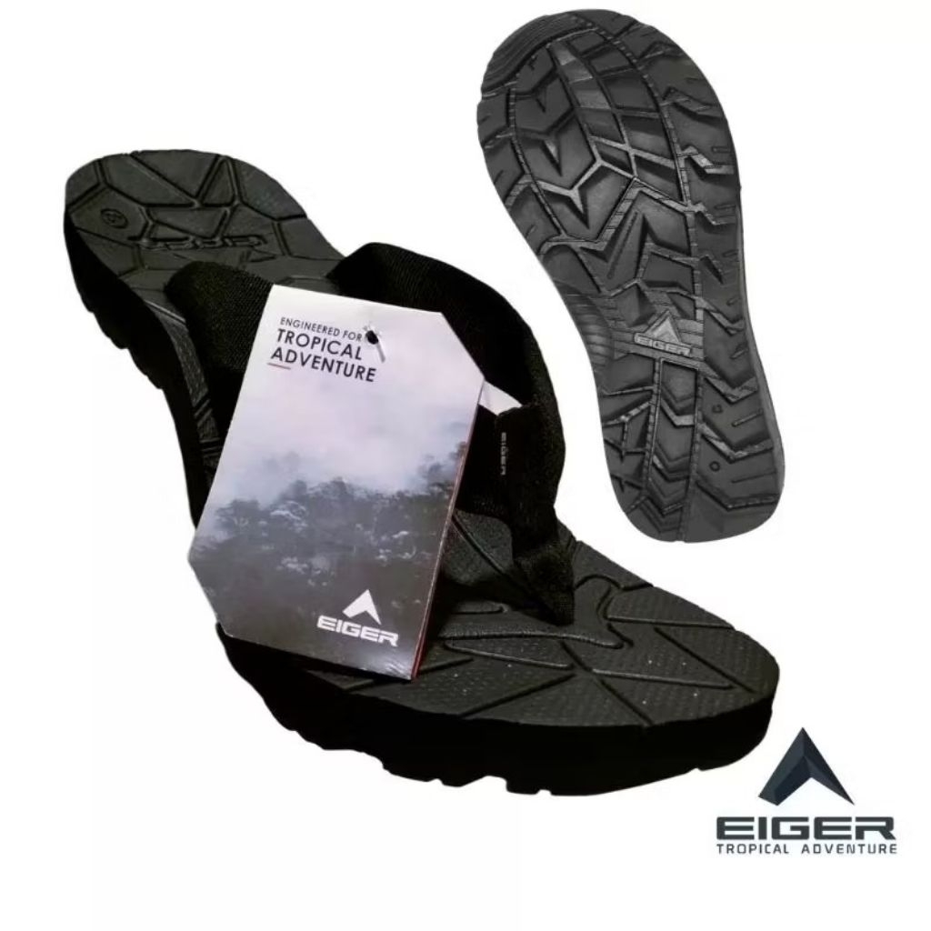 EIGER1989 ORIGINAL 100% - Eiger1989 Tomahawk Flip Flops สําหรับผู้ชายและผู้หญิงคุณภาพสูง Hiking Pro 