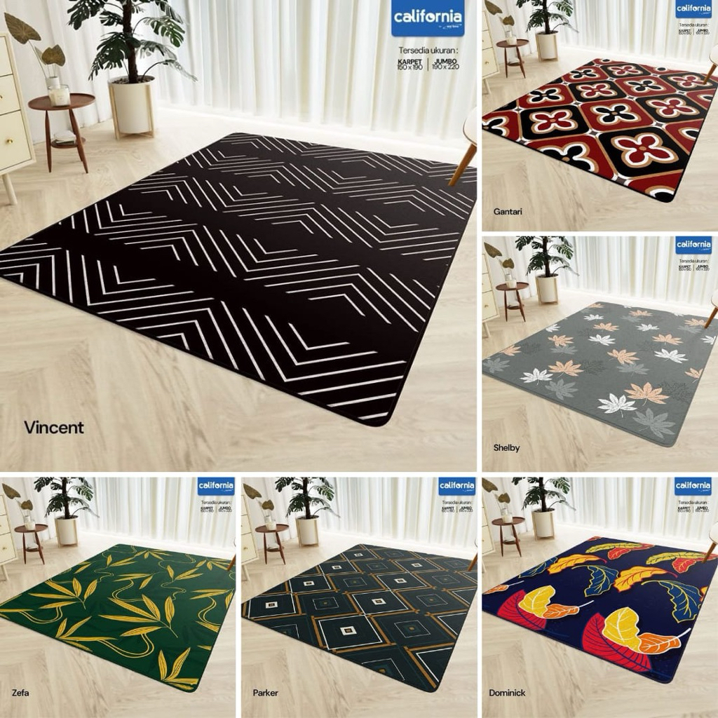 Variant พรมแคลิฟอร์เนีย - Motif ขนาด 150x190ซม. จาก MyLove!