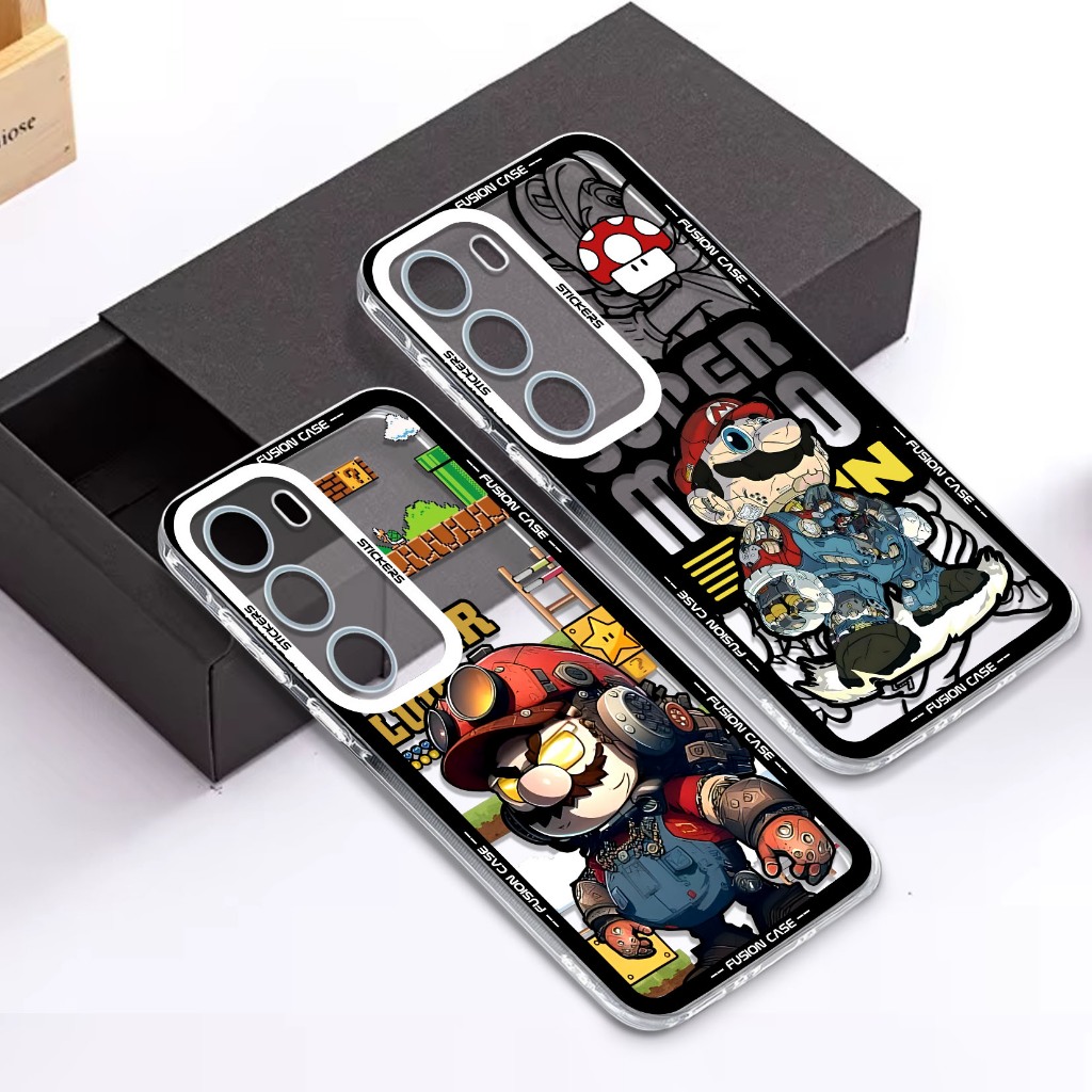 Softcase Hp Vivo Y19S Pro ล่าสุด 2025 Clear Case Motif ปลอก Vivo Y19S 4G ถุงลมนิรภัยซิลิโคน HBV-077