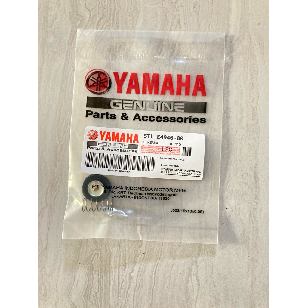 ยางเมมเบรนไดอะแฟรม Mio Sporty 5TL-E4940-00q