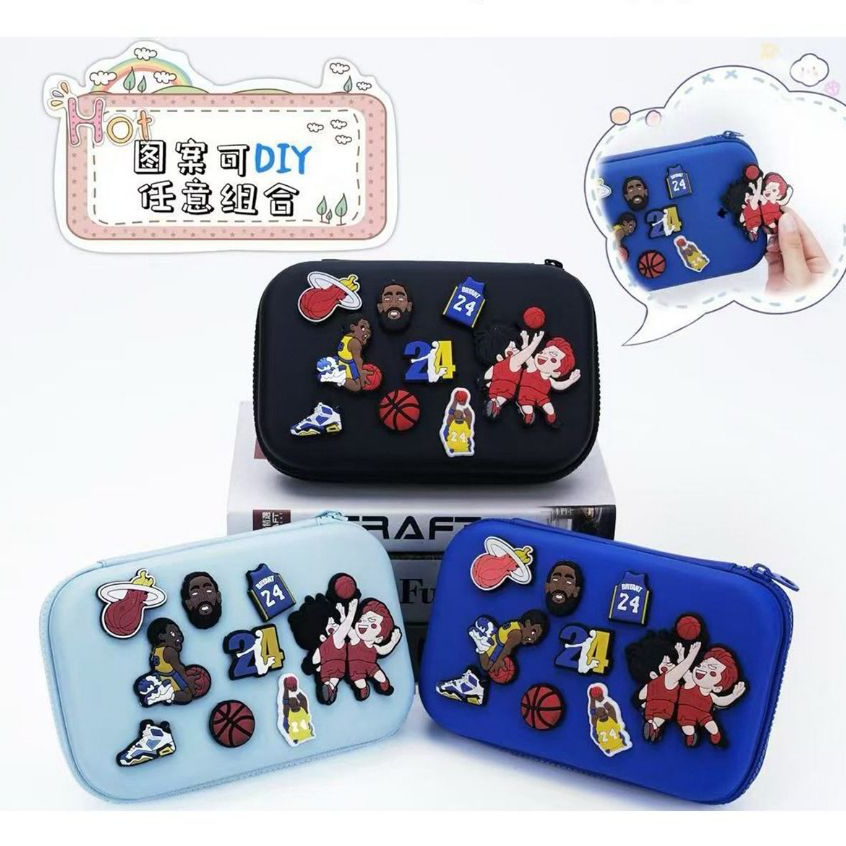 DIY Pop Up Pencil Case Basketball Motif DD605 Soft Pencil Case Large