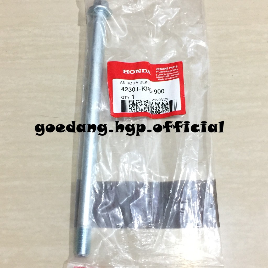 เพลาล้อหลัง เพลาล้อหลัง KHARISMA REVO 100 SUPRA X 125 ORIGINAL AHM 42301KPG900