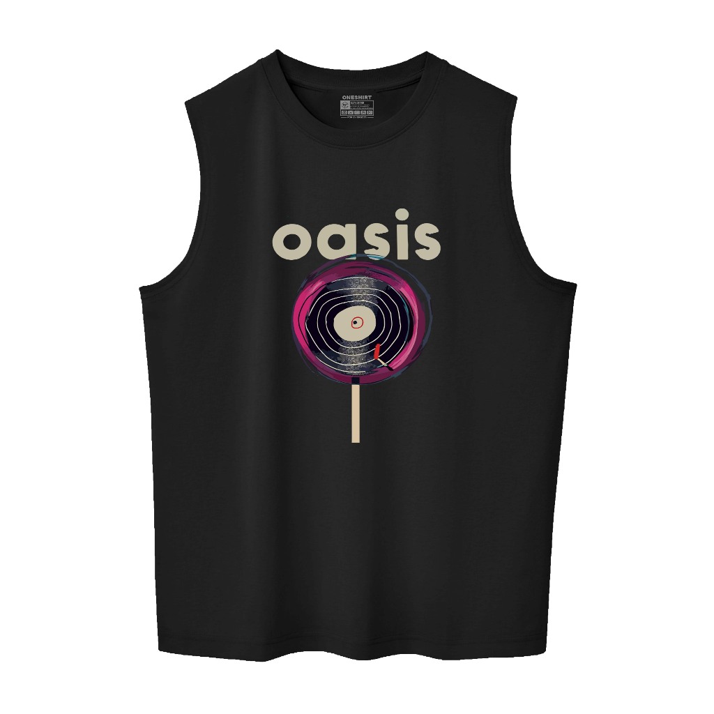 Oneshirt เสื้อยืด เสื้อกล้าม Lebong Men Oasis Lollipop Tanktop man วัสดุ 24s Combed