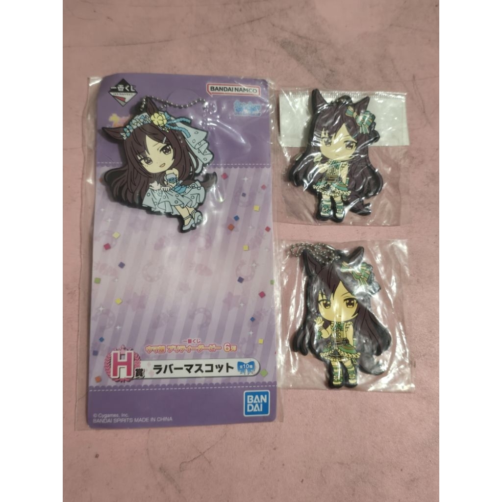 GANTUNGAN Mejiro dober uma musume สวยดาร์บี้ พวงกุญแจ สายยาง สินค้าอย่างเป็นทางการ