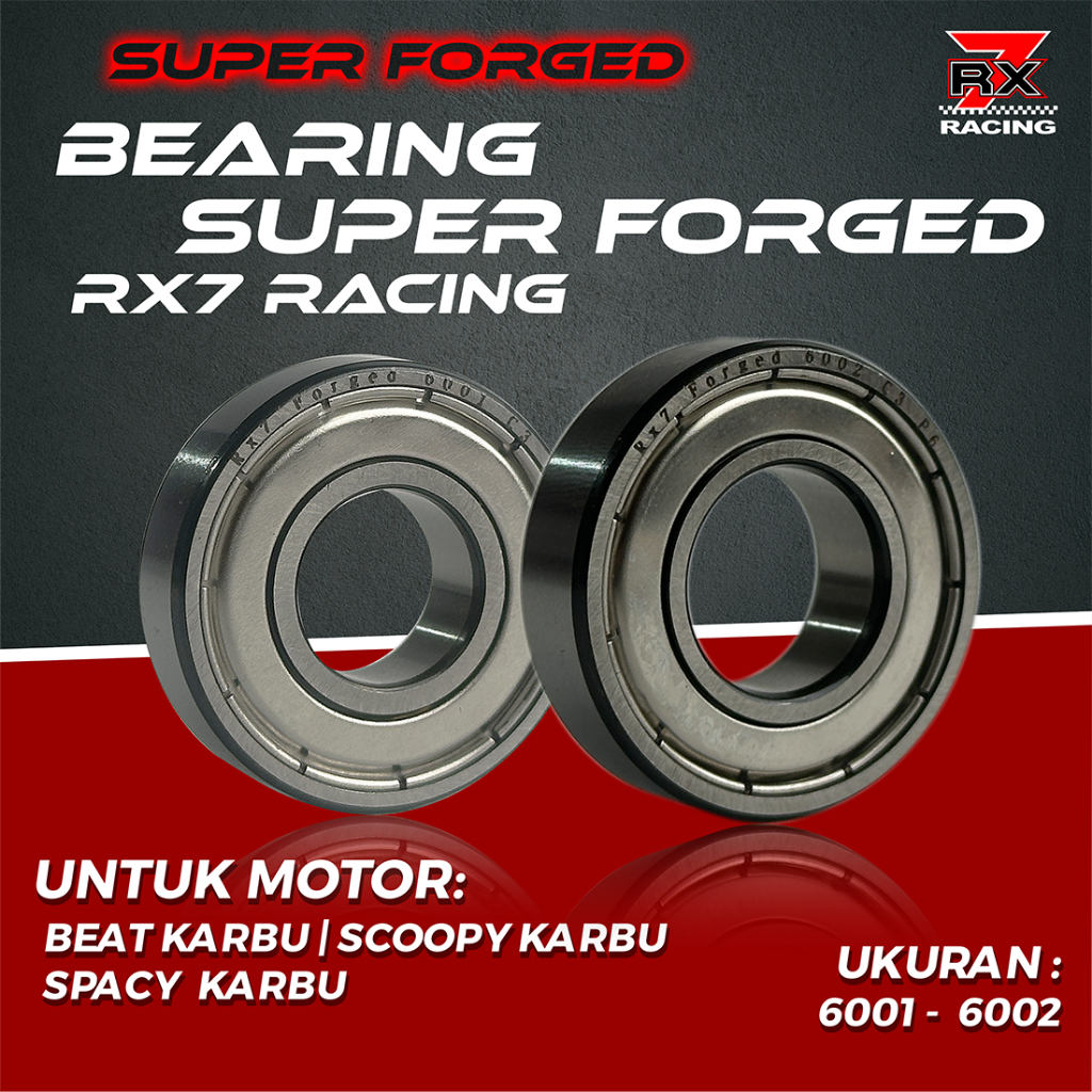 แบริ่งเพลาลูกเบี้ยว Beat คาร์บูเรเตอร์ Scoopy คาร์บูเรเตอร์ Spacy คาร์บูเรเตอร์ 6001 & 6002 Super Fo