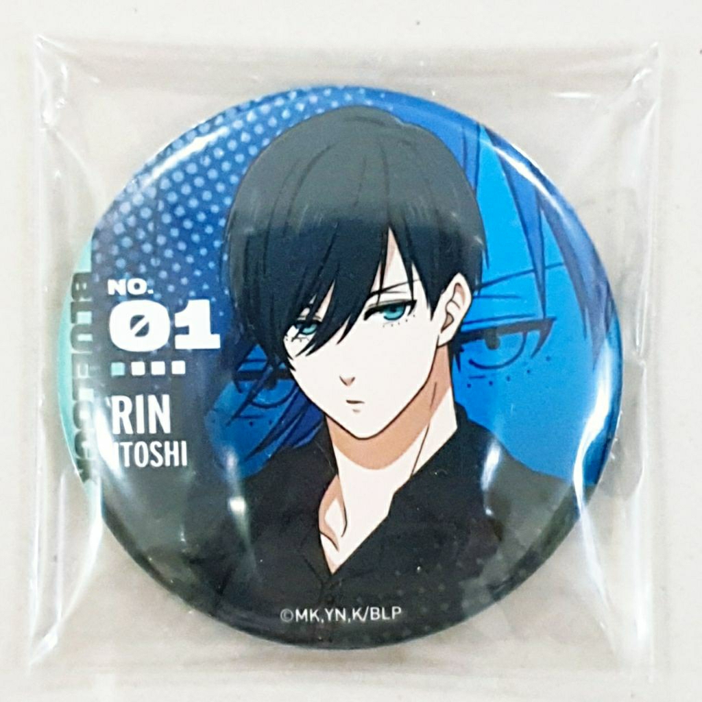 Blue Lock Tsubaya Black Suit Can Badge - Rin
