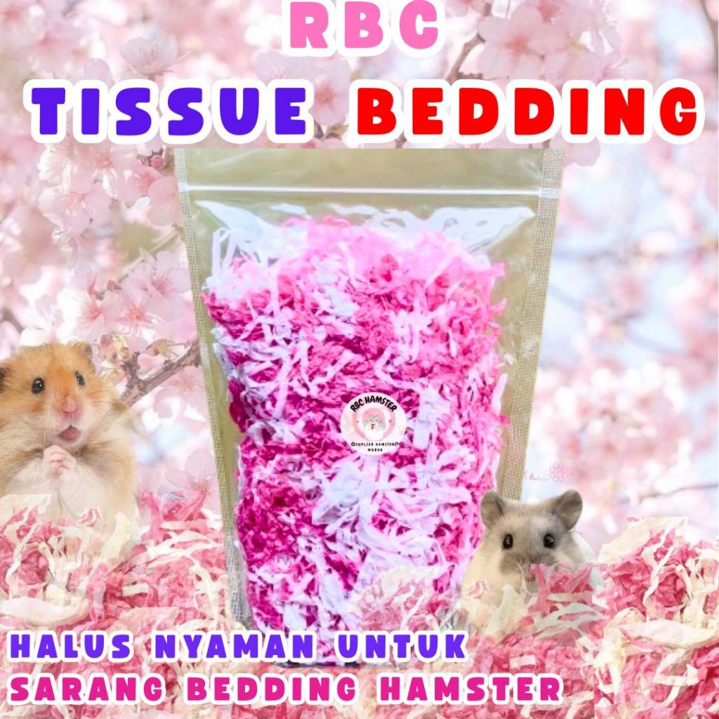 RBC TISSUE BEDDING HAMSTER REPLACEMENT WOODEN POWDER / HAMSTER BED / HAMSTER ACCESSORIESUE