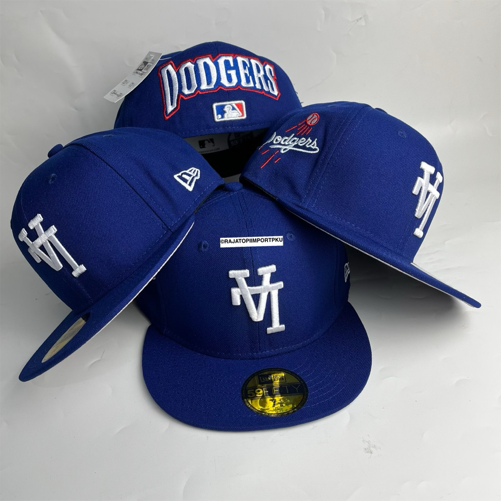 Build Up Hat LA DODGERS REVERSE LOGO นําเข้า Super AA+
