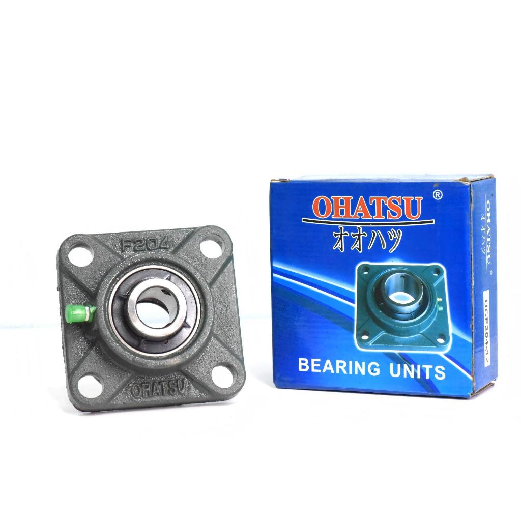 บล็อกหมอน Ohatsu UCP204 ดั้งเดิม | หน่วยแบริ่ง UCF204MM - UCF204-12