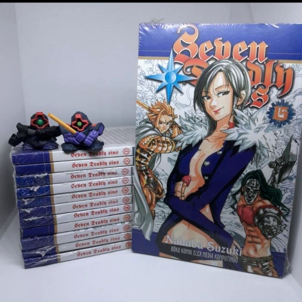 Sins การ์ตูน Seven Deadly Sins โดย Nakaba Suzuki (เดี่ยว / ขายปลีก / คาบูตัน)