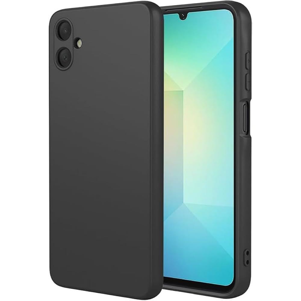 เคสสําหรับ Samsung A06 5G - A06 4G Softcase BLACK MATTE CAMERA PROTECTION Casing Case Hp Samsung A06