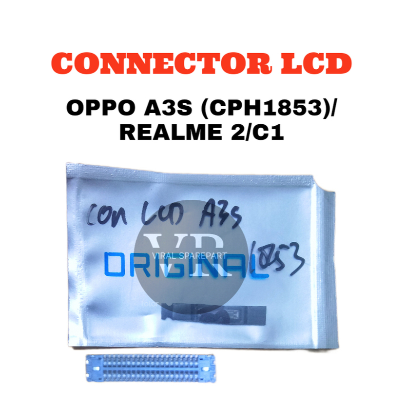 OPPO A3S / CPH1853 เชื่อมต่อ LCD