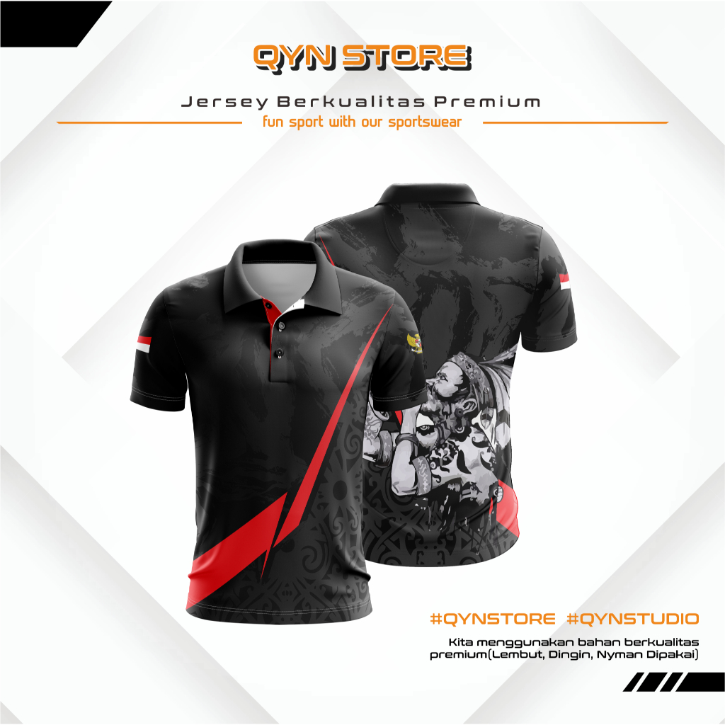 Jersey JERSEY เสื้อ jersey เสื้อ motif KALIMANTAN Kalimantan custom ฟรีตกแต่งโลโก้และชื่อ