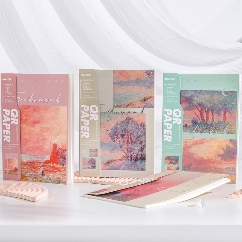 Joytop School Notebook - Ruled Notebook B5 Practice Notebook College Stationery