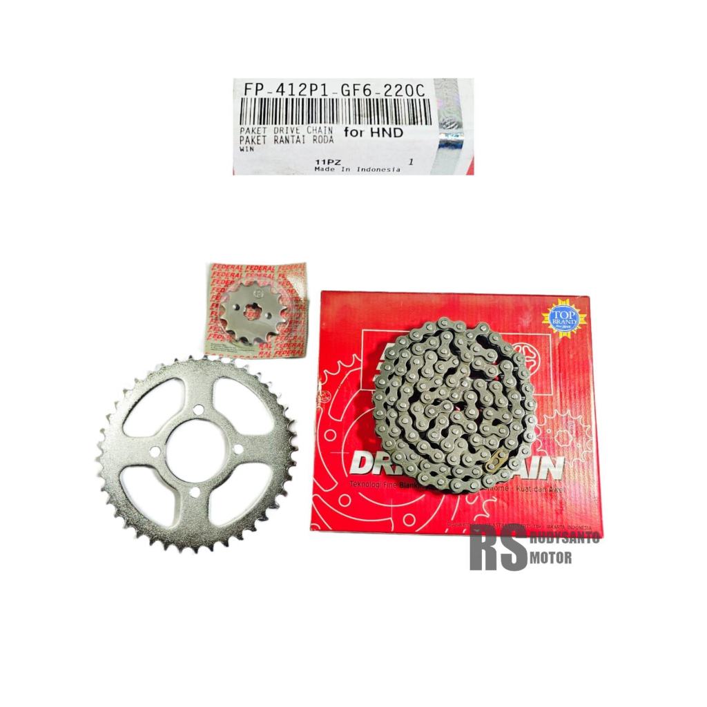 ชุดเกียร์ FEDERAL WIN FP-412P1-GF6-220C ของแท้